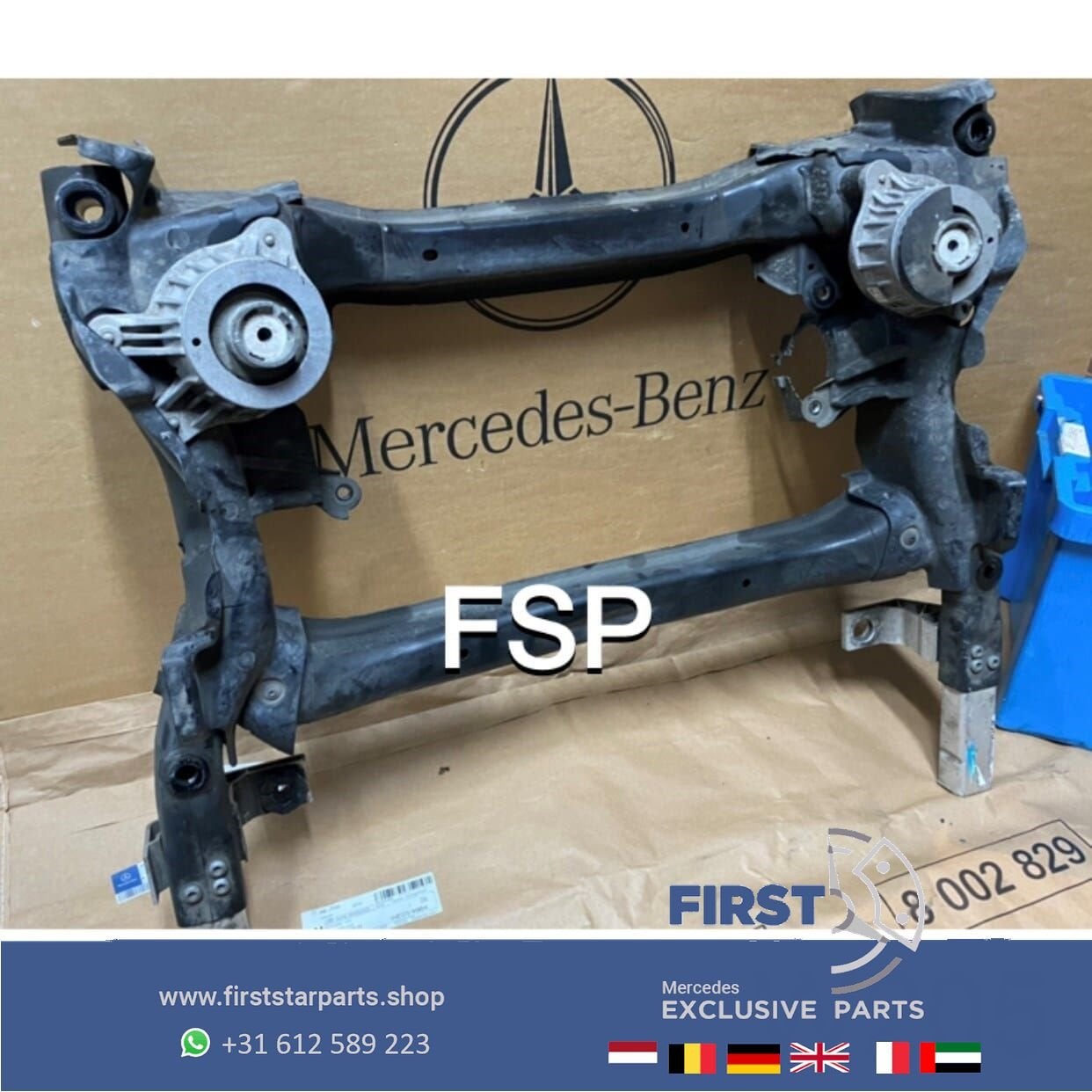 W205 subframe Mercedes C Klasse 2014-2021 origineel C205 A20, Auto-onderdelen, Gebruikt, -, Ophalen of Verzenden, -