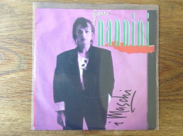 single gianna nannini, CD & DVD, Vinyles Singles, Housse de protection extérieure, Pochette photo, Pressage original, Single, 1980 - 1989