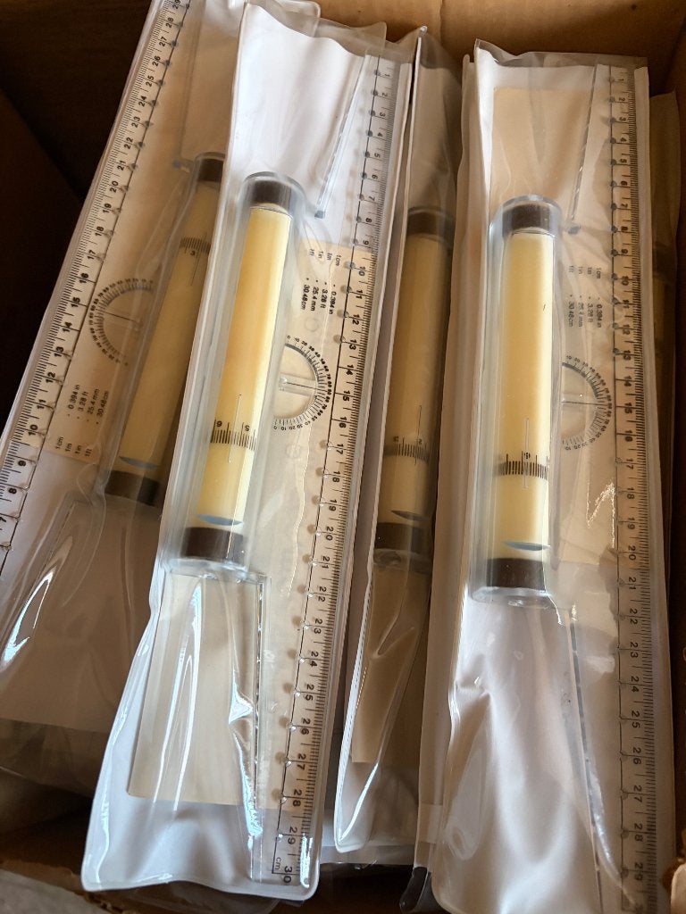 30x règle parallèle 30 cm avec rapporteur 6€ par pièce, Enlèvement ou Envoi, Neuf