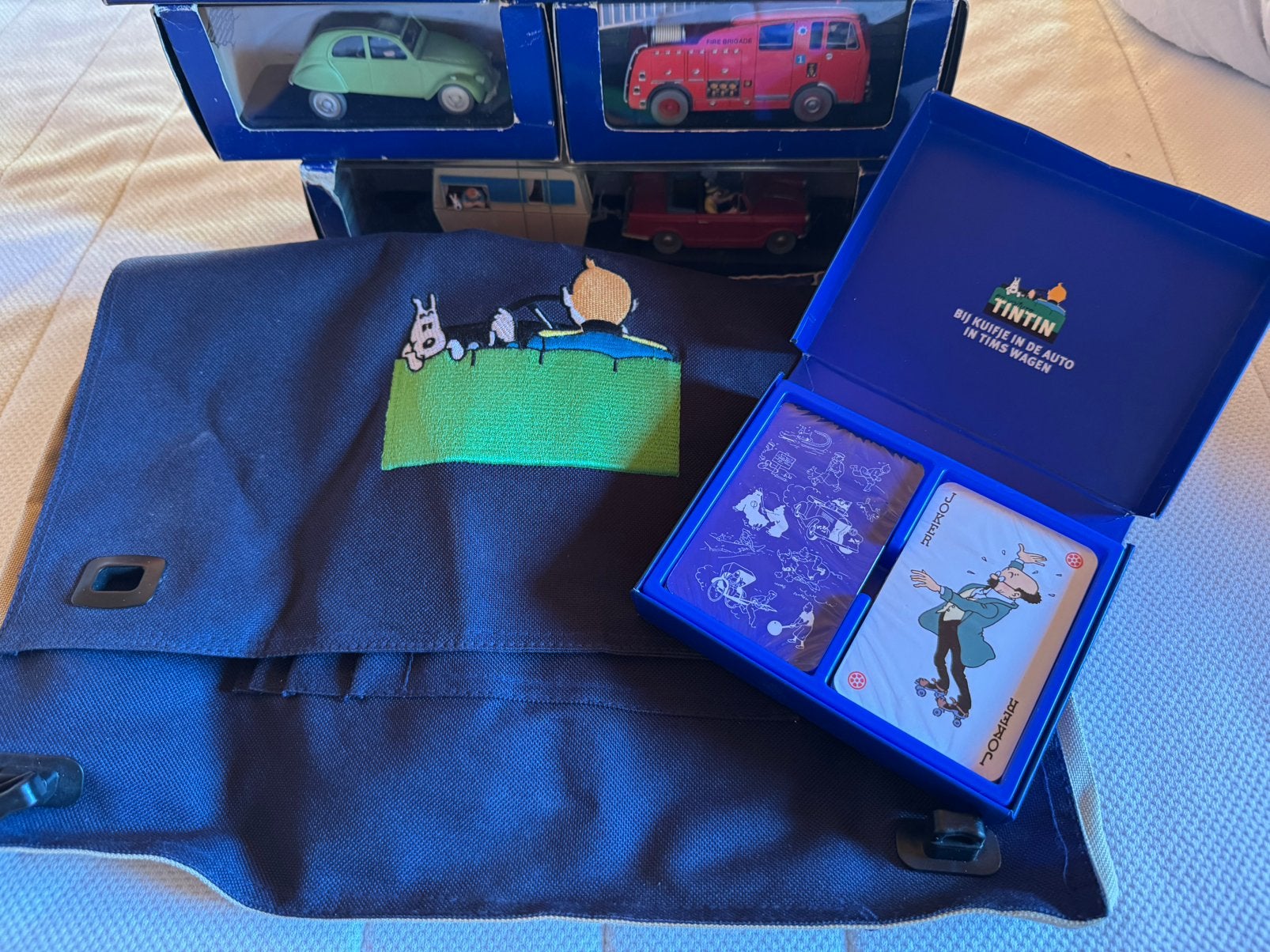 6 Voiture de collection Tintin / cadeau, Enlèvement, Comme neuf, Voiture