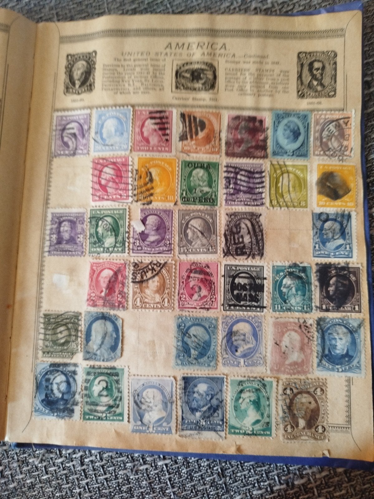 diverse oude postzegels, Ophalen of Verzenden