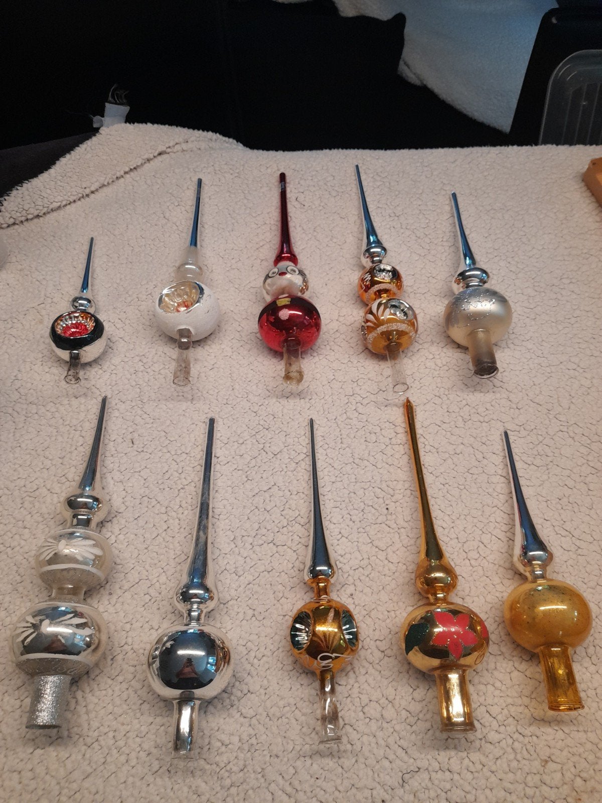 oude kerstballen kerstpieken, Enlèvement ou Envoi