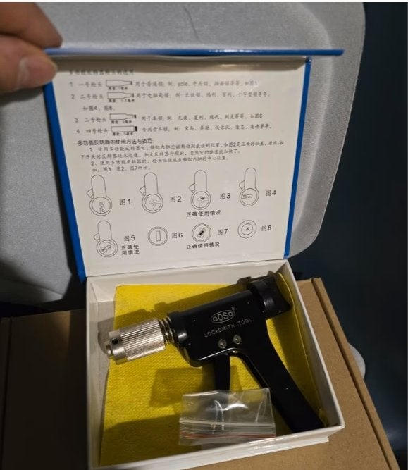 Goso locksmith tool outils pour serrure barillet porte, Bricolage & Construction, Enlèvement ou Envoi, Neuf