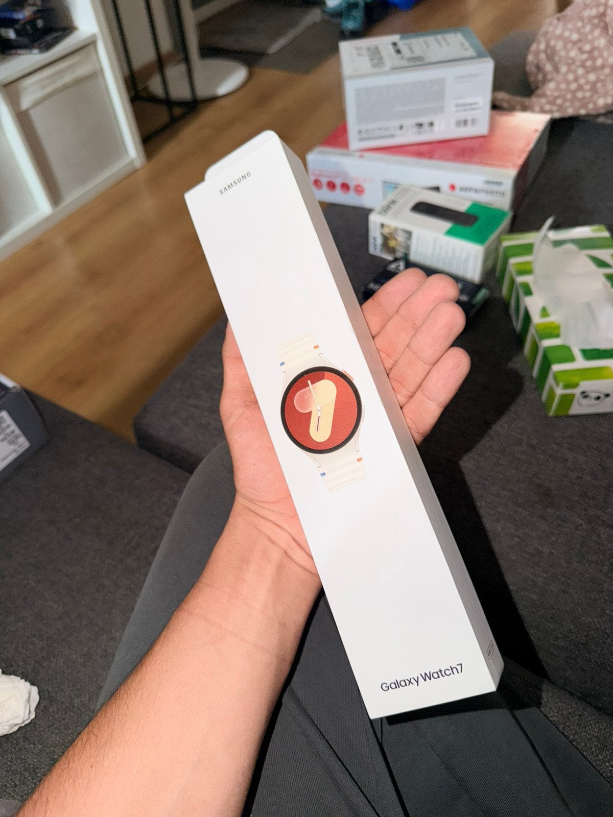 Samsung Galaxy Watch 7 40MM NEUF, Handtassen en Accessoires, Smartwatches, Ophalen of Verzenden, Nieuw, Android