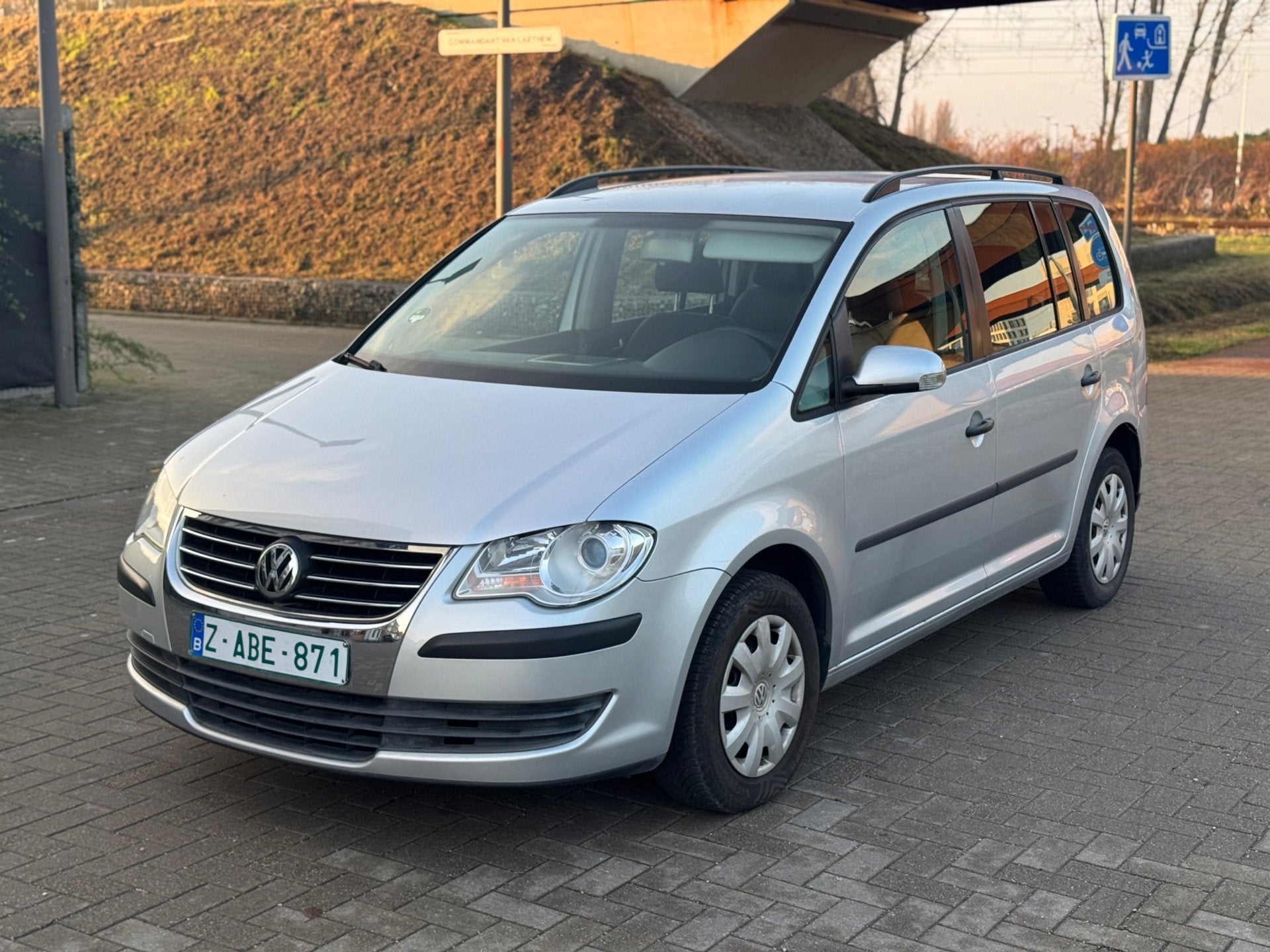 VW Touran | Automaat | Benzine, Autos, Achat, 7 places, Autres couleurs, Break