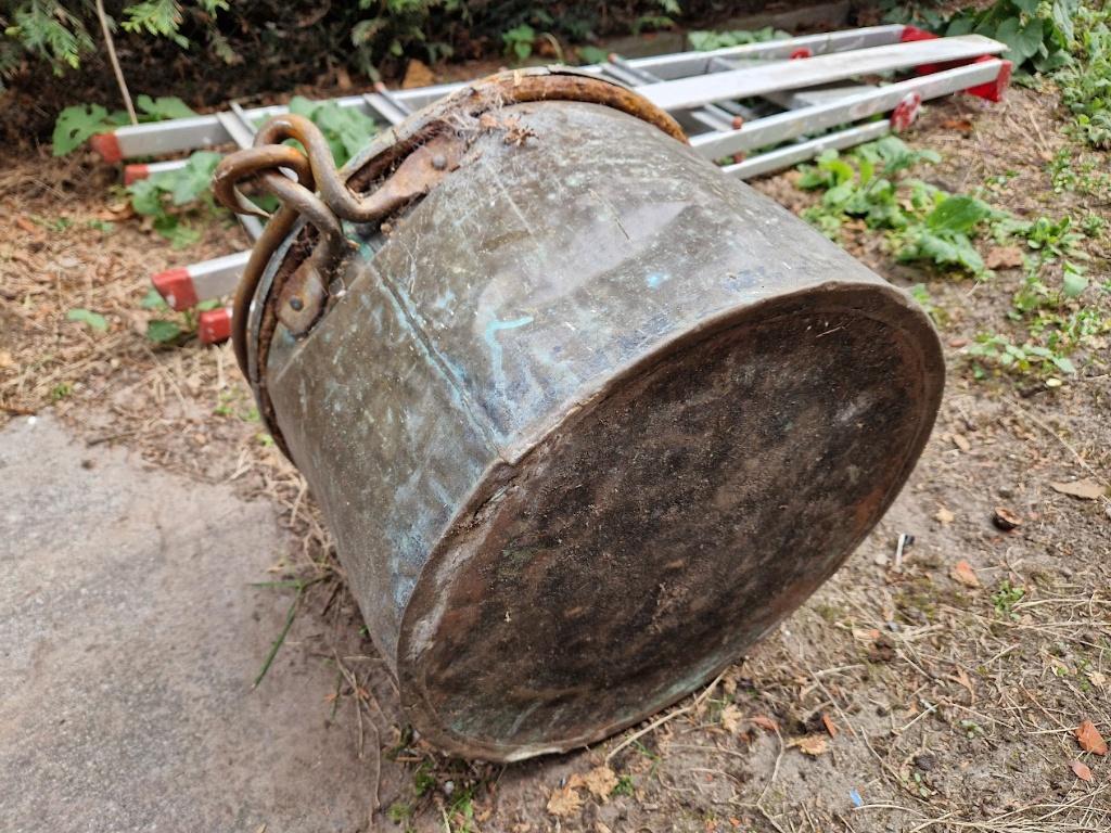 Koperen ketel, Ophalen, Koper