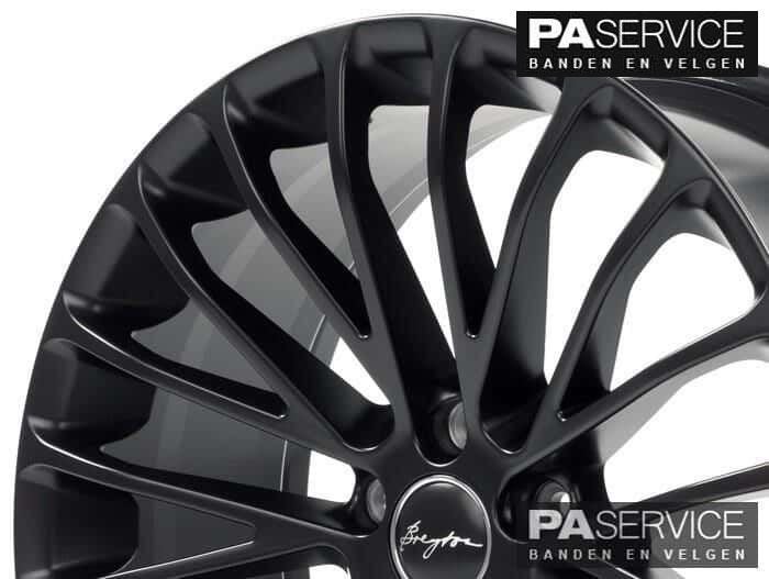 Nw 21 inch Matblack Breyton LS breedset voor BMW X5 F15 X6 F, Neuf, -, 21 pouces, -