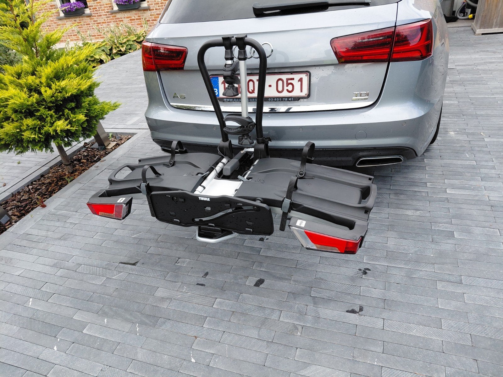 Fietsendrager Thule, Enlèvement