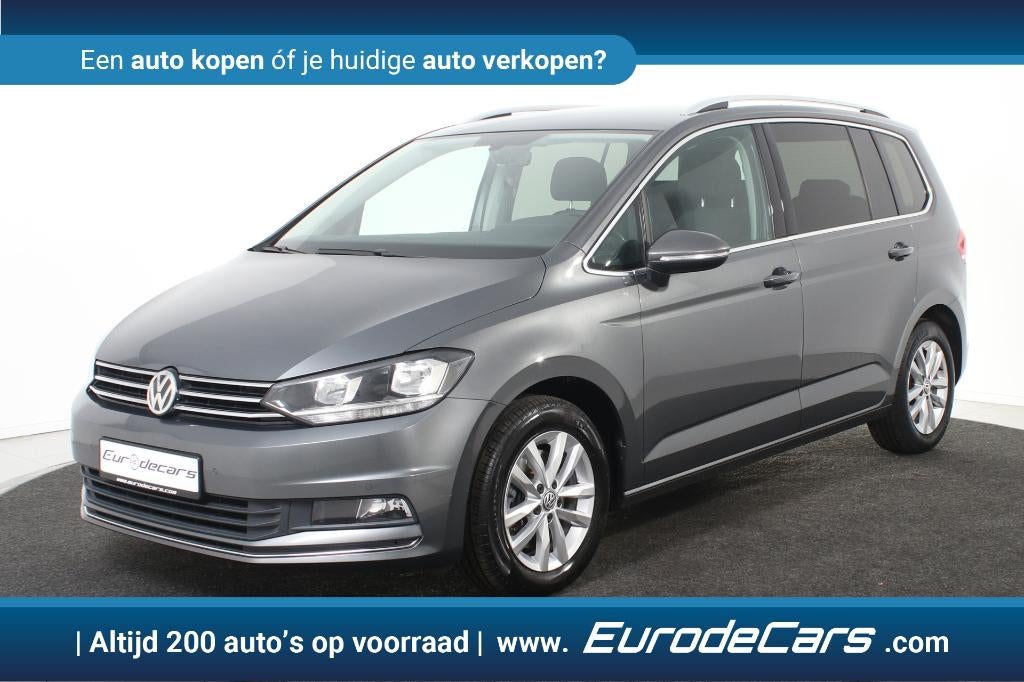 Volkswagen Touran Highline *1ste Eigenaar*Alcantara*PDC*, Autos, Argent ou Gris, Achat, Entreprise, Boîte manuelle
