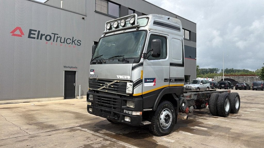 Volvo FH 16.470 (RESORTE DE ACERO / MANUAL PUMP / POMPE MANU, Auto's, Vrachtwagens, Euro 2, Achterwielaandrijving, Elektrische ramen