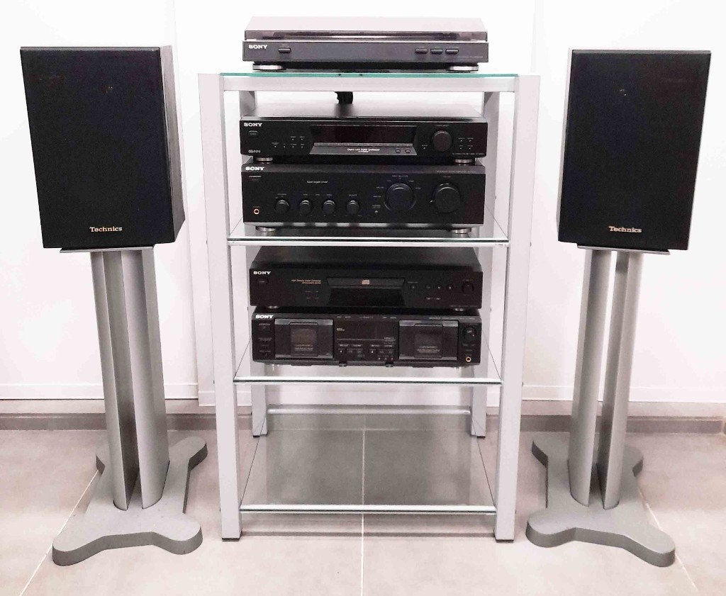 SONY top keten+technics speakers te beluisteren, Ophalen, Zo goed als nieuw, Sony