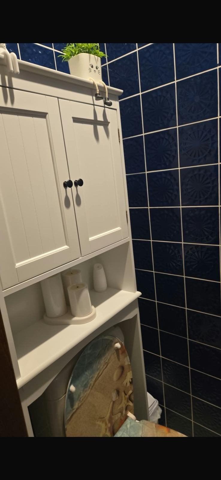 wc kast, Ophalen