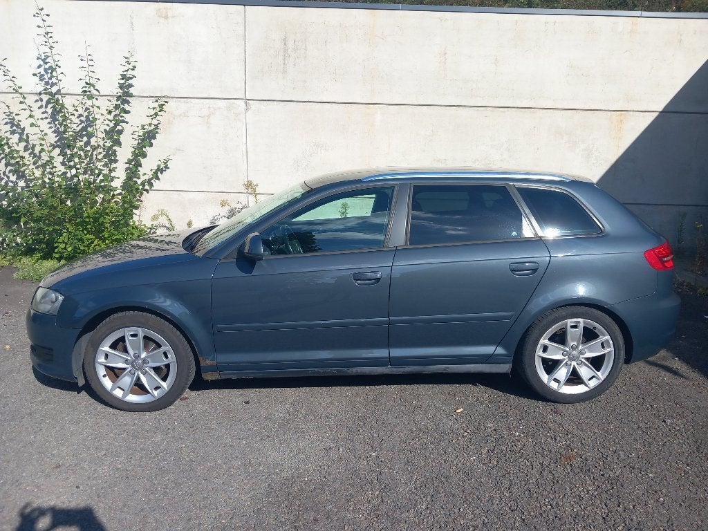 AUDI A3 1.4 TFSI (05/2009) KLAAR VOOR REGISTRATIE, Auto's, Euro 5, Stof, 4 cilinders, Blauw