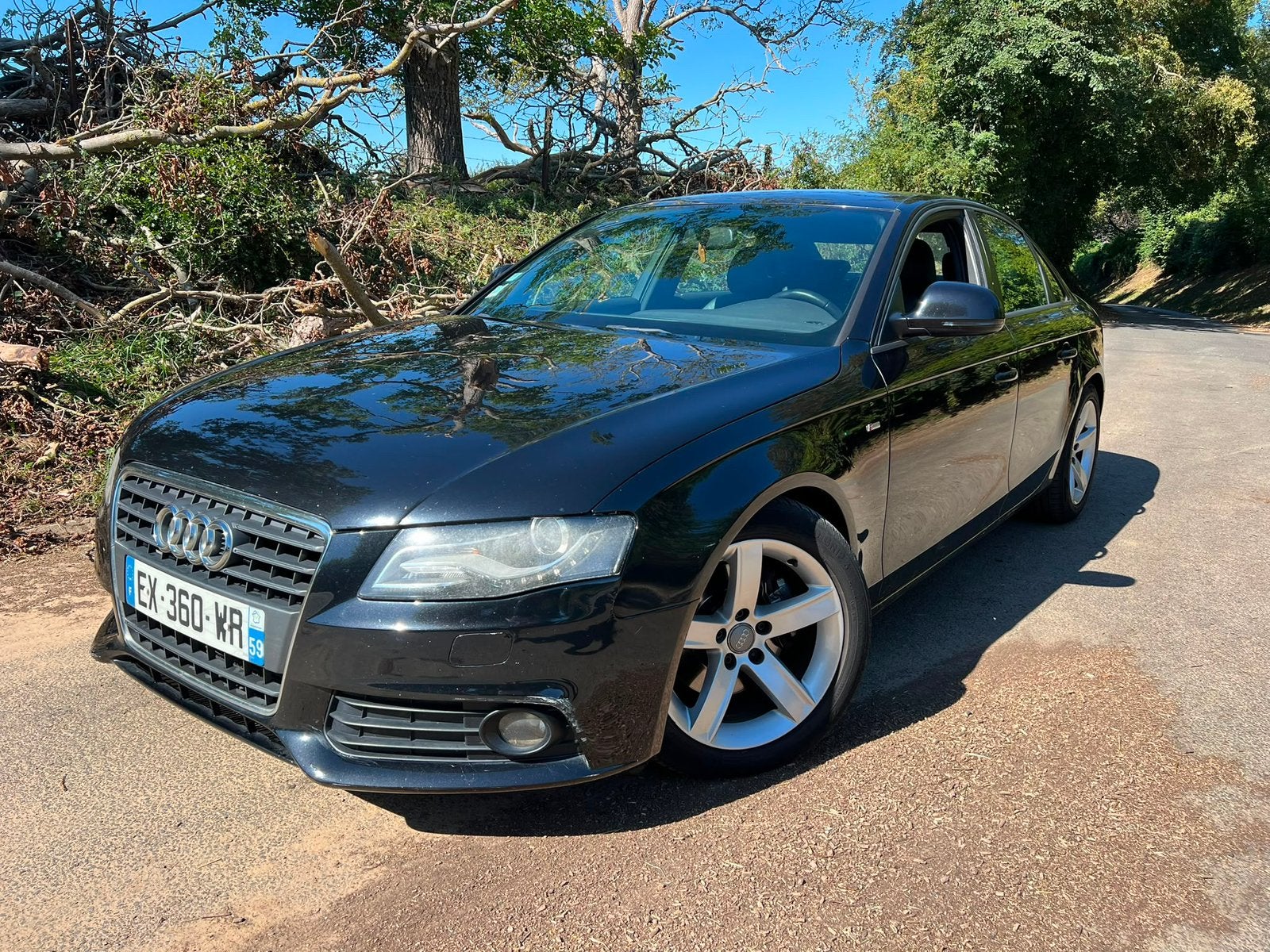 Audi A4 2.0 TDI 136ch Sline 06/2009, Cuir, Achat, 4 portes, Boîte manuelle