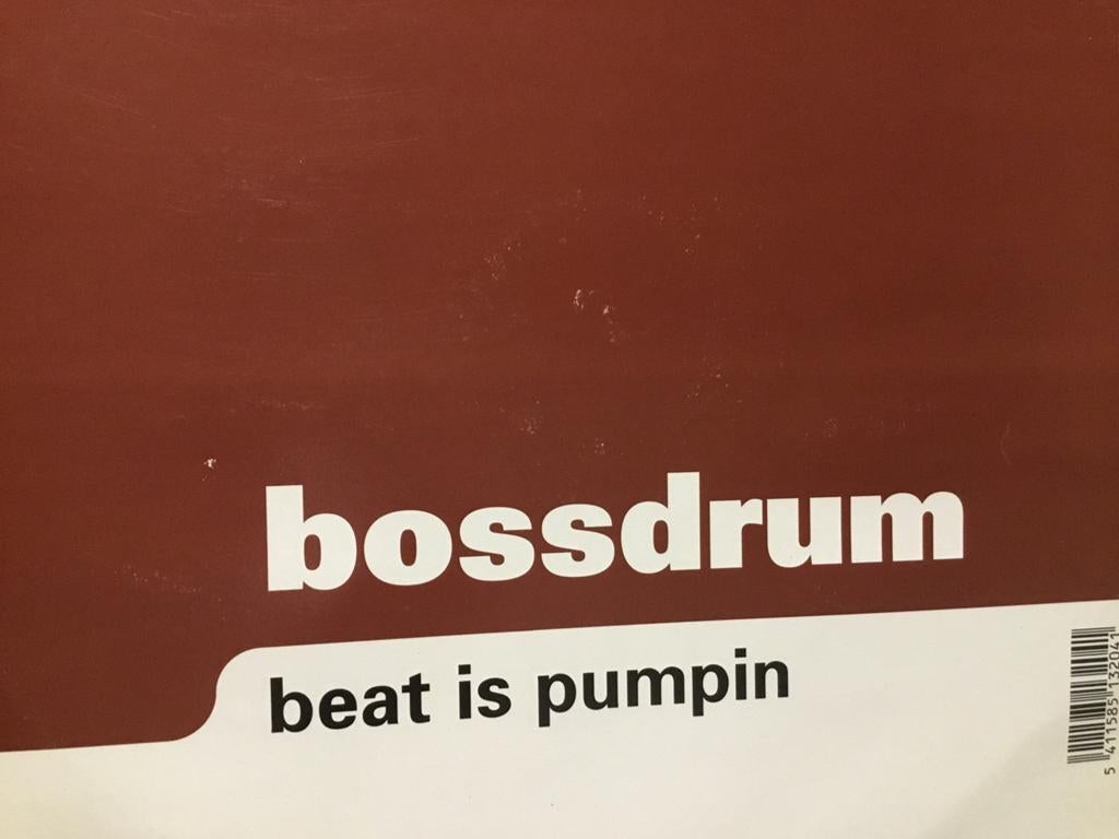 Bossdrum. Beat Is Pumpin, Cd's en Dvd's, Vinyl | Dance en House, Ophalen of Verzenden, Zo goed als nieuw