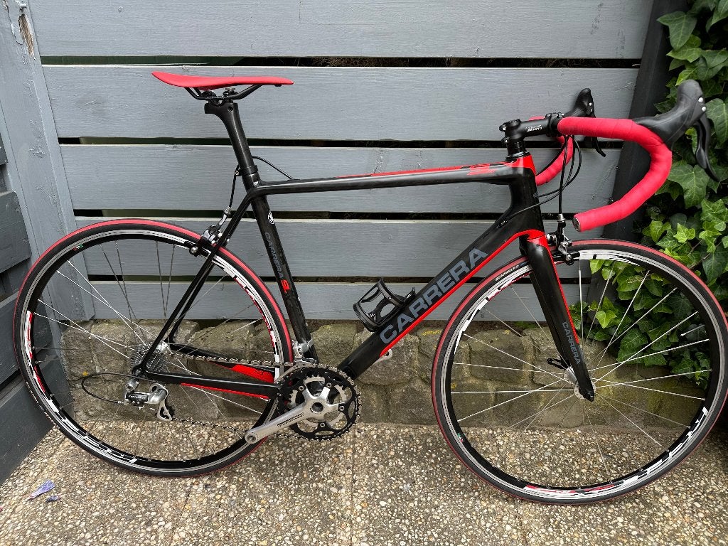CARBON RACEFIETS CARRERA  SL 730  55 cm, 28 inch, Gebruikt, Carbon, Ophalen of Verzenden
