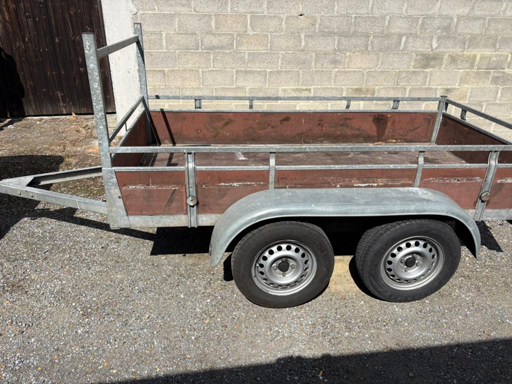 Aanhangwagen ongeremd 750, Enlèvement, Utilisé