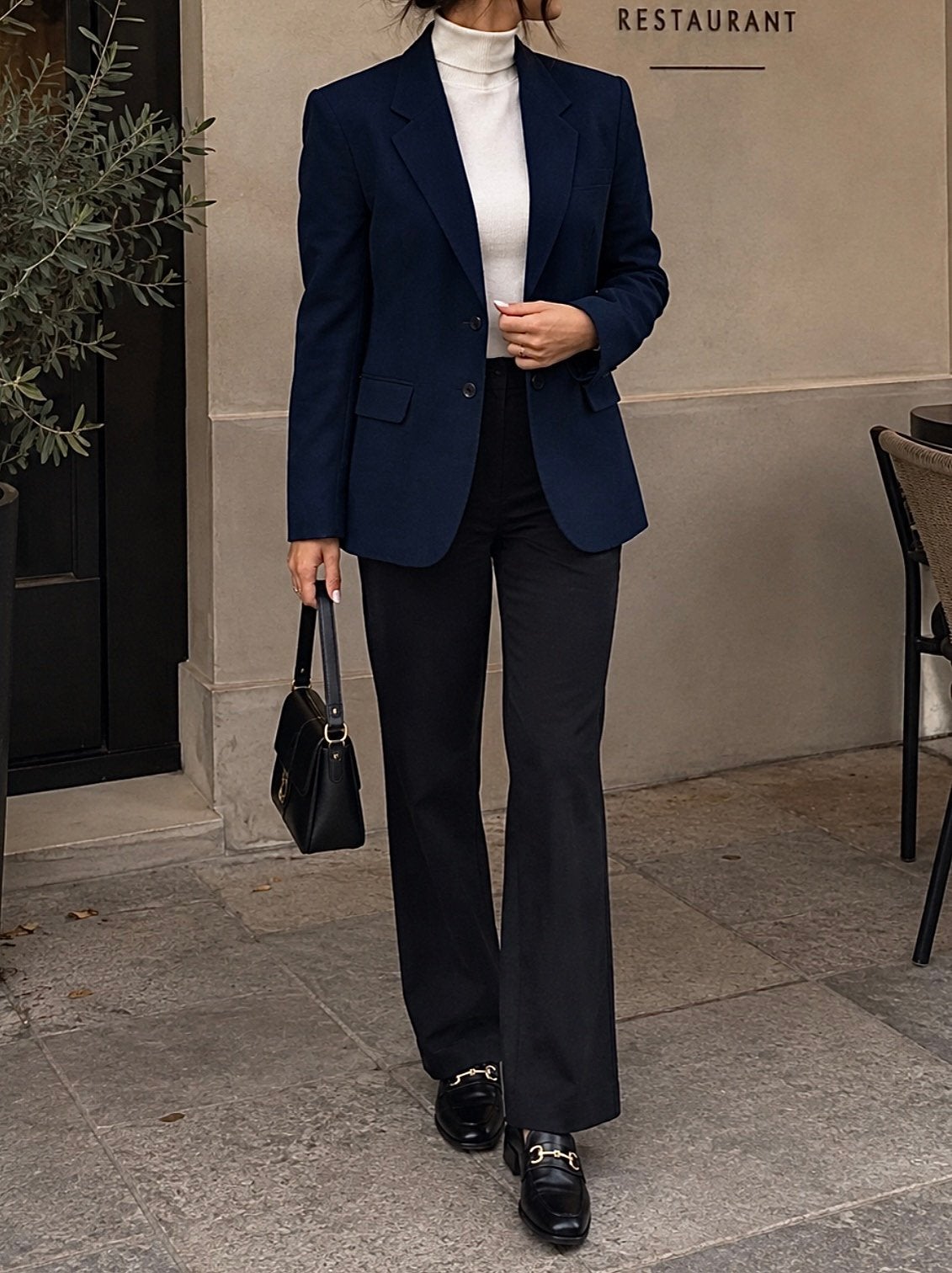 Blazer à épaulettes XS bleu, Vêtements | Femmes, Comme neuf, Taille 34 (XS) ou plus petite, Bleu, Costume ou Complet