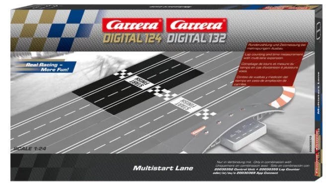 Carrera Digital 124 / 132 Multistart Lane 30370, Ophalen, Nieuw, Carrera