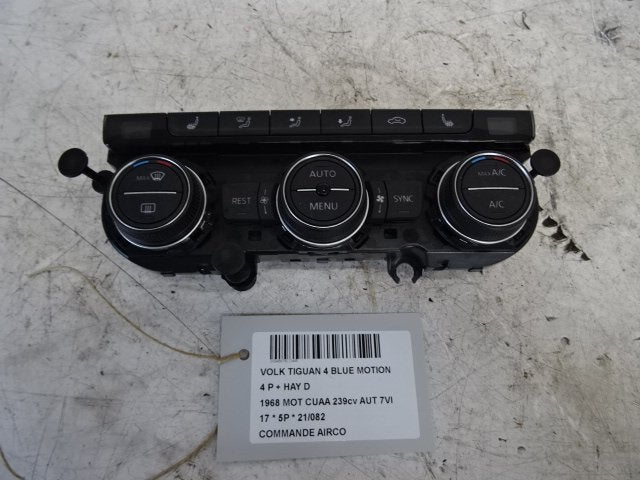 PANNEAU DE COMMANDE CLIMATISATION Tiguan (AD1) (5NA907044N), Utilisé, Volkswagen