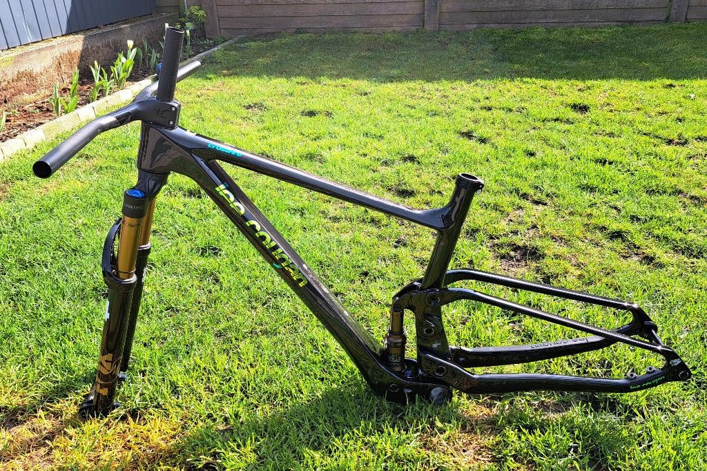 Frame Lee Cougan crossfire trail M + stuur Nieuw, Fietsen en Brommers, Fully, Ophalen, Nieuw