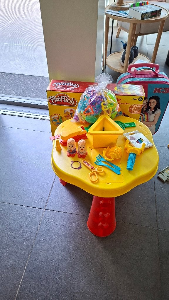 Play doh tafel, Ophalen, Gebruikt, Knutselen