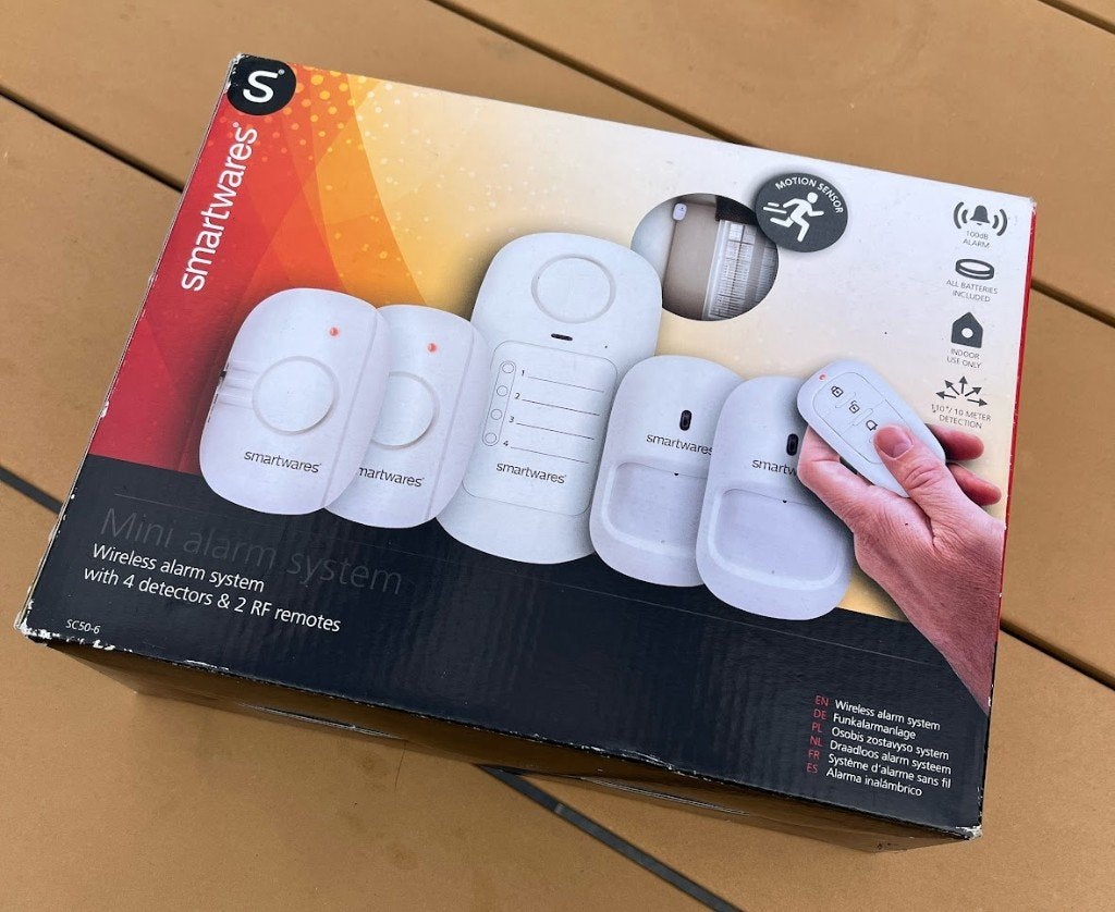 Smartwares SC50-6 Mini Alarmsysteem – Nieuw in doos, Bricolage & Construction, Systèmes d'alarme, Neuf, Système complet, Mouvement