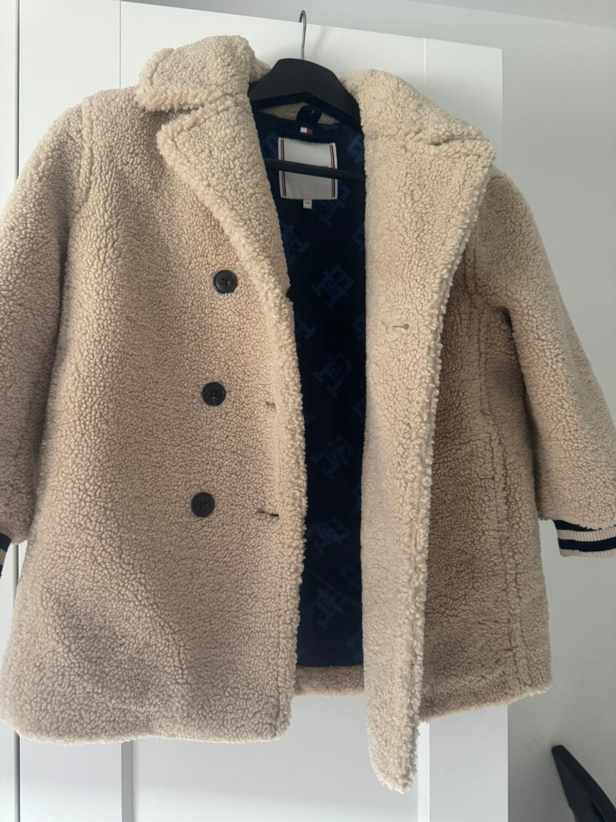 Tommy hilfiger teddy jas, Ophalen, Zo goed als nieuw, Meisje, Jas