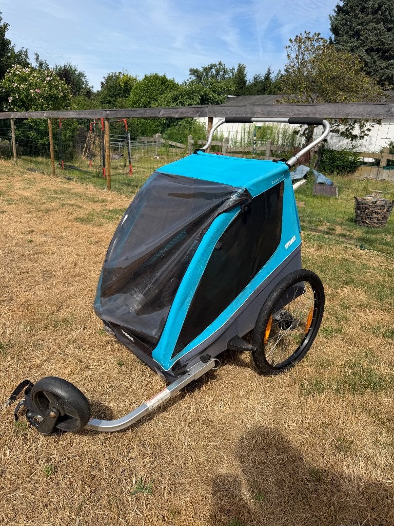 Fietskar, Vélos & Vélomoteurs, 20 à 40 kg, Comme neuf, Enlèvement, Remorque pour enfant