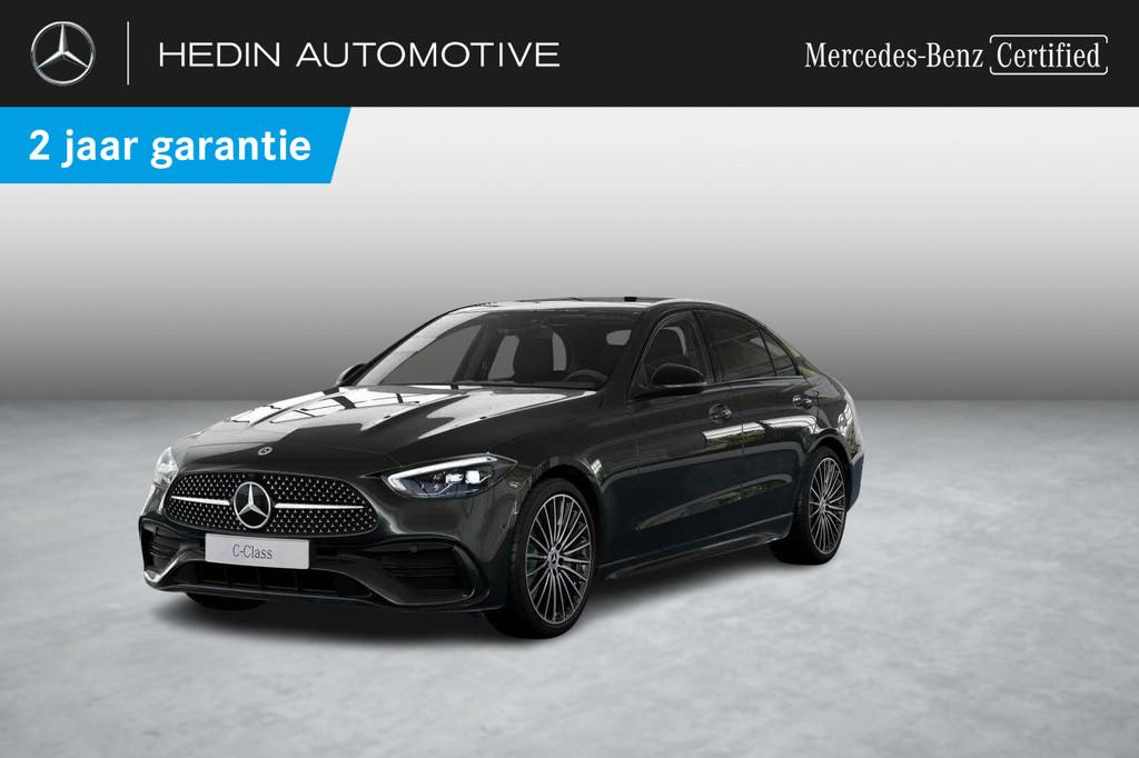 Mercedes-Benz C-Klasse Berline C 180 AMG Line Night Pack | P, Auto's, Mercedes-Benz, Bedrijf, Te koop, C-Klasse, Airbags, Airconditioning