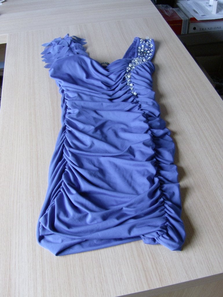 Jurk muse blauw - maat small - als nieuw, Muse, Blauw, Ophalen of Verzenden, Zo goed als nieuw