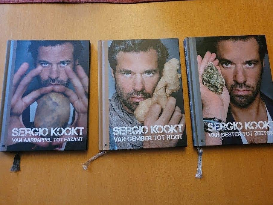 3 kookboeken Sergio Herman NIEUW, Boeken, Ophalen of Verzenden, Nieuw