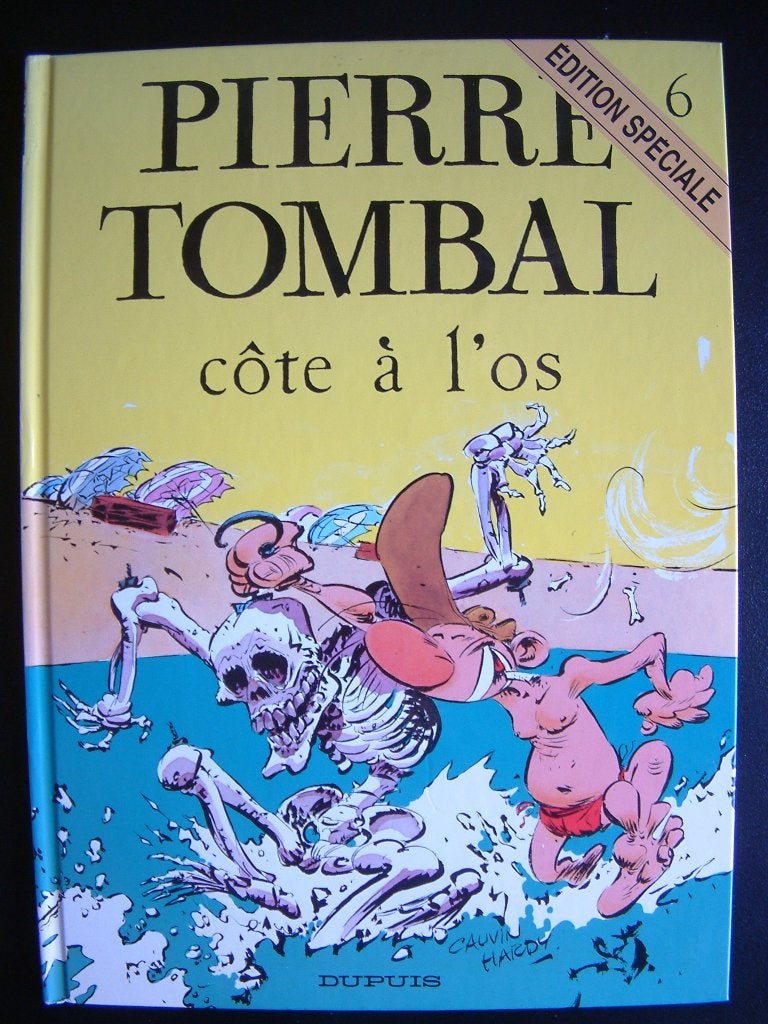 Pierre Tombal - 6. Côte à l’os, Livres, BD, Hardy & Cauvin, Enlèvement ou Envoi, Une BD, Utilisé