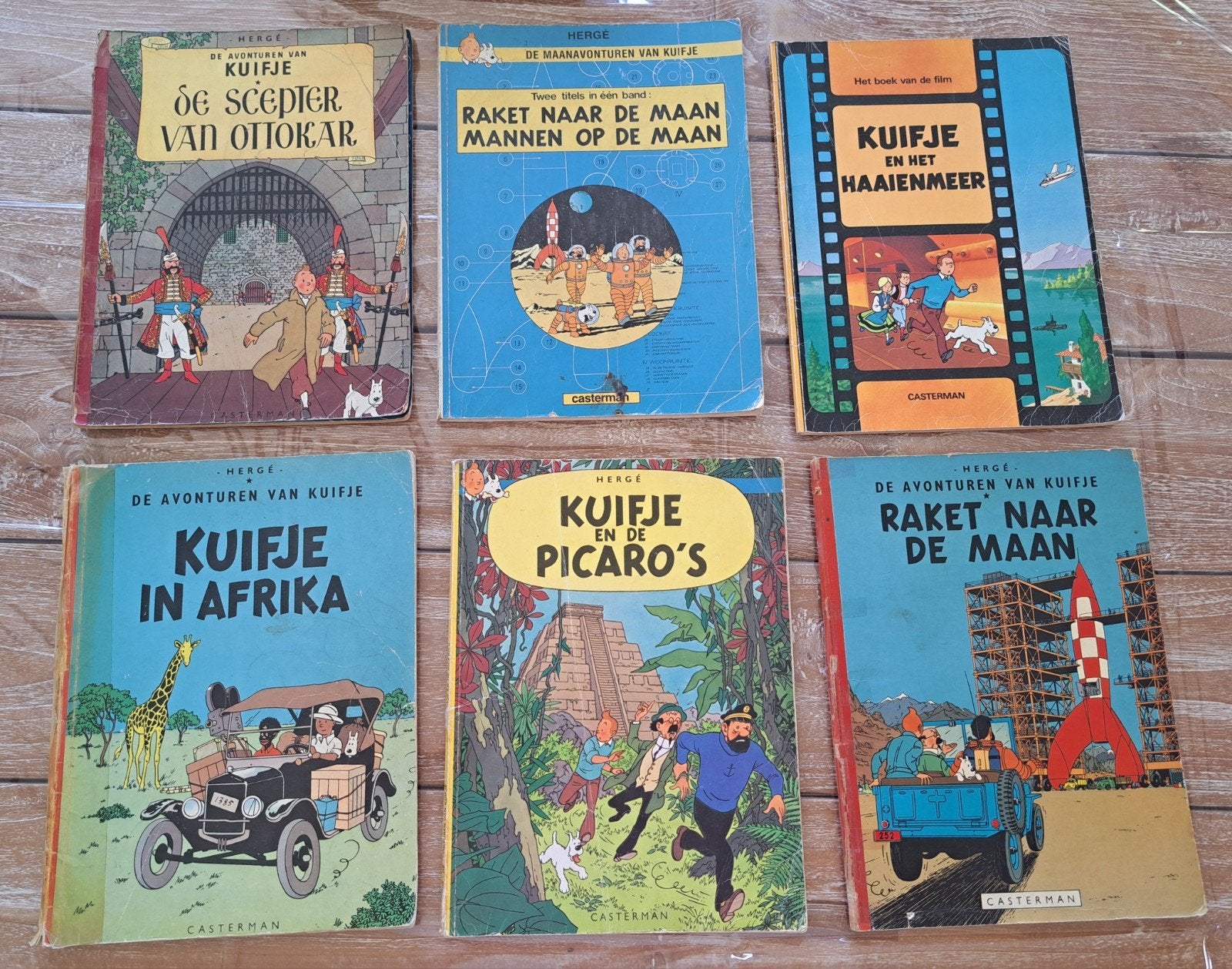 Kuifje. verschillende titels., Boeken, Ophalen
