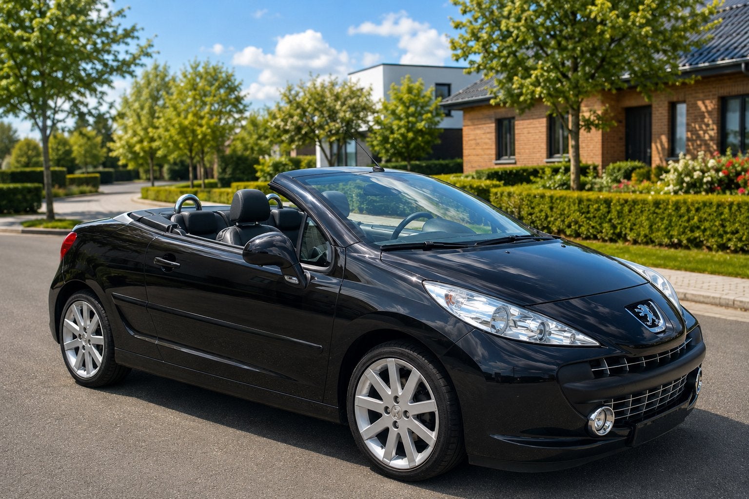 Peugeot 207CC RolandGarros1.6 Essence96 700km Excellent état, Autos, Cuir, 140 g/km, Cabriolet, Boîte manuelle