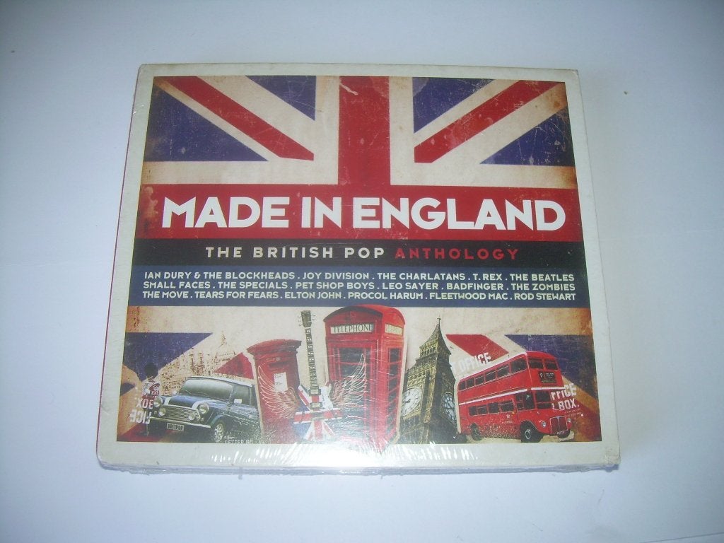 COFFRET DE 3 CD - FABRIQUÉ EN ANGLETERRE - POP BRITANNIQUE, Comprend un boîtier, Enlèvement ou Envoi, Compilation, Neuf, dans son emballage