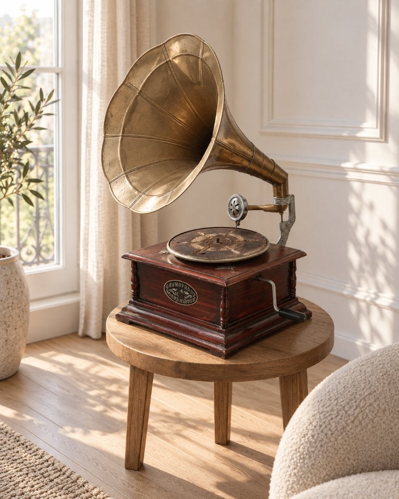 Vintage grammofoon „Sound Master”, Ophalen