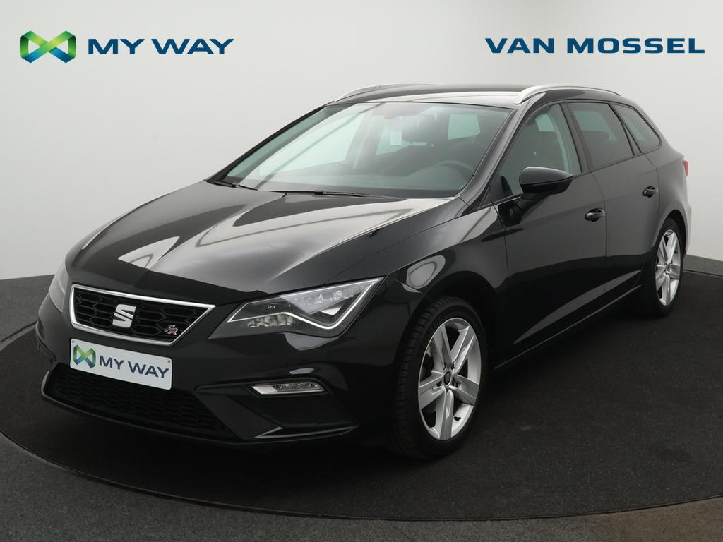 Seat Leon ST Leon ST 1.4 TSI FR, Leon, Zwart, https://public.car-pass.be/vhr/deb7e714-b6c2-436e-ab81-c2651e90079e, Navigatiesysteem