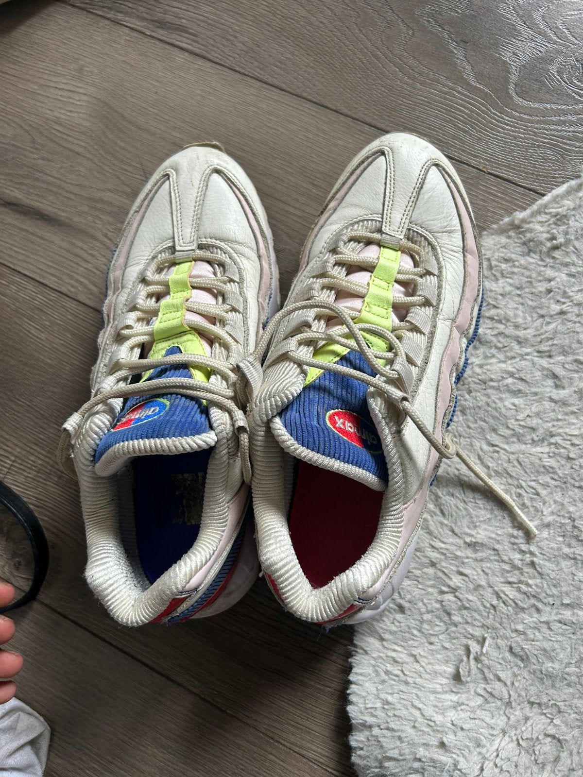 Nike Air Max 95 taille 42, Enlèvement ou Envoi, Sneakers et Baskets, Porté, Blanc