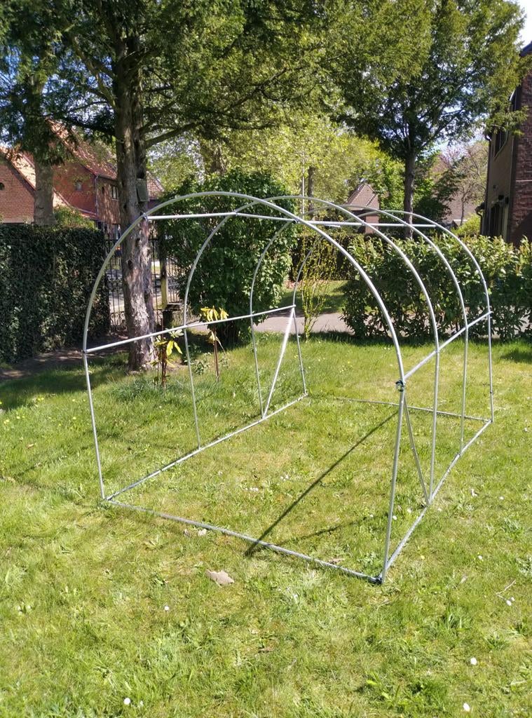 Serre kas 2 x 3 meter, plastiek, Ophalen