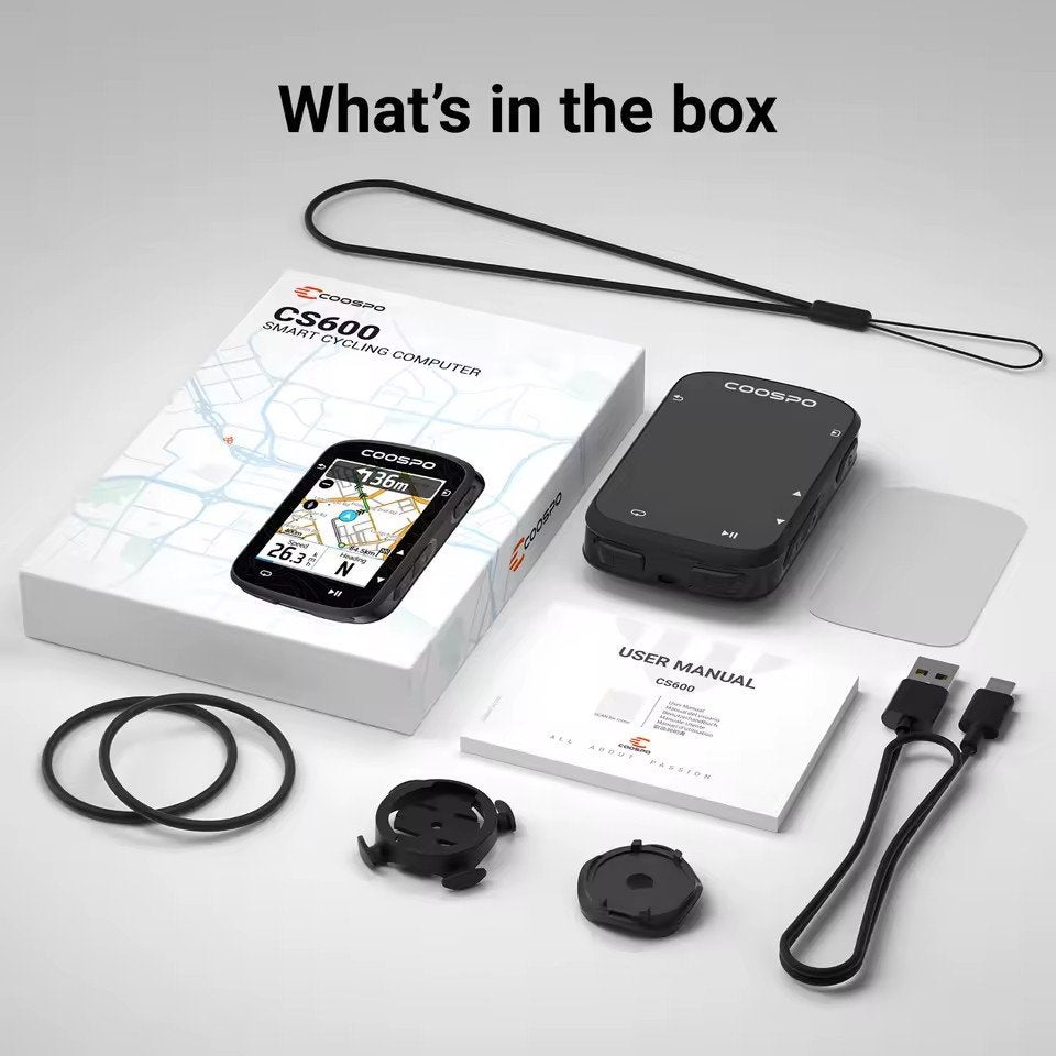 COOSPO CS600 , Fietsen en Brommers, Fietsaccessoires | Fietscomputers, Ophalen of Verzenden, Draadloos, Nieuw