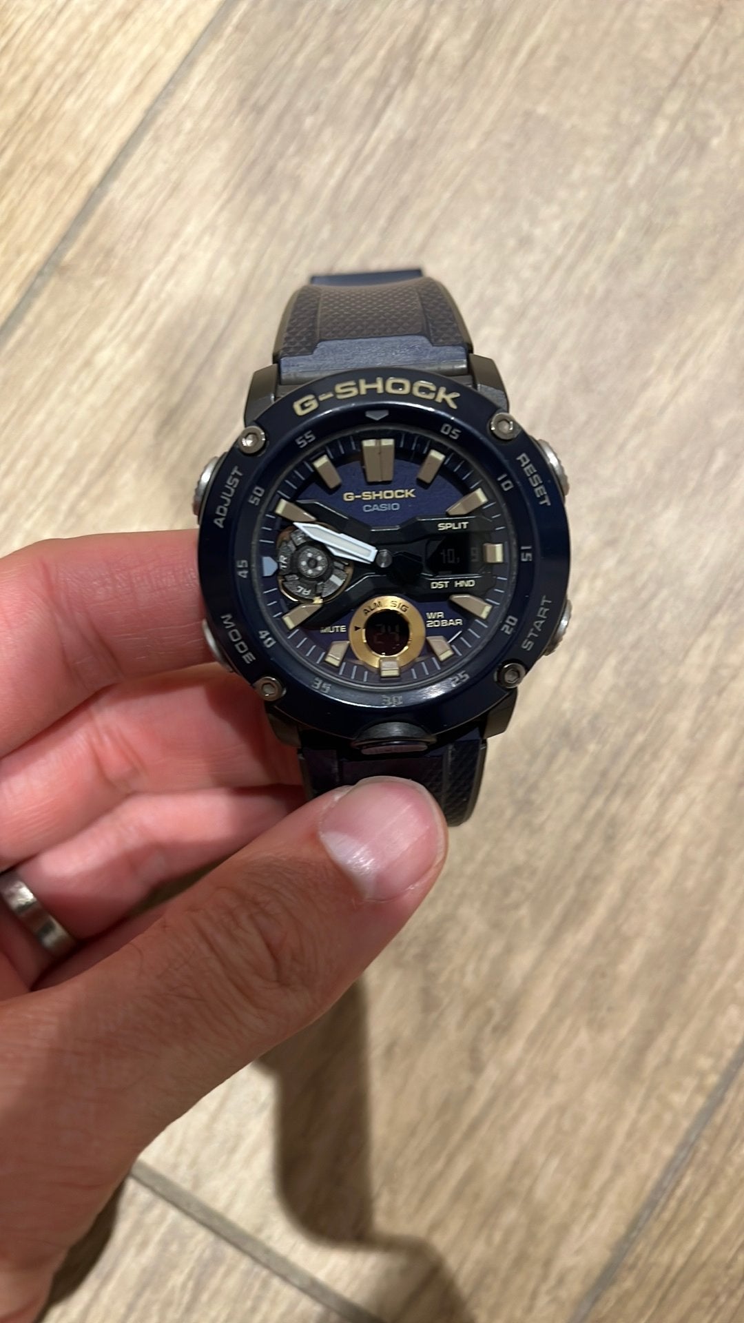 Casio Gshock GA 2000, Handtassen en Accessoires, Ophalen of Verzenden, Zo goed als nieuw, Casio