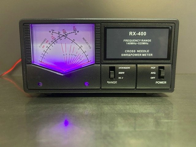 SWR powermeter Maas RX-400, Telecommunicatie, Ophalen of Verzenden, Gebruikt, Zender en Ontvanger