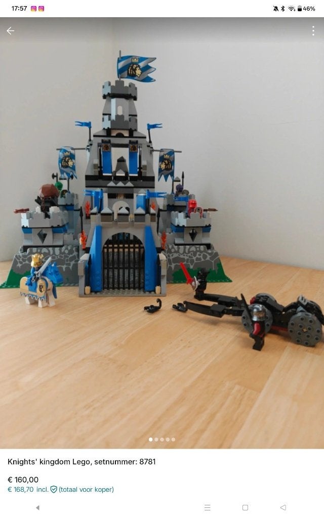 Lego Knights Kingdom 8781, Enlèvement ou Envoi, Comme neuf, Autres marques