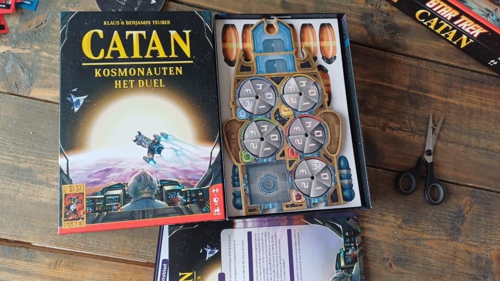 bordspel Catan Kosmonauten het Duel 999 games, Hobby en Vrije tijd, Een of twee spelers, Ophalen of Verzenden, Nieuw, 999 games