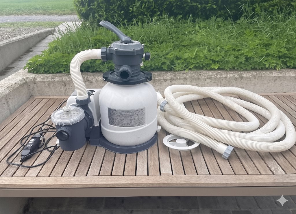Intex zandfilterpomp SX2100 - 6m3, Jardin & Terrasse, Accessoires de piscine, Comme neuf, Pompe, Enlèvement