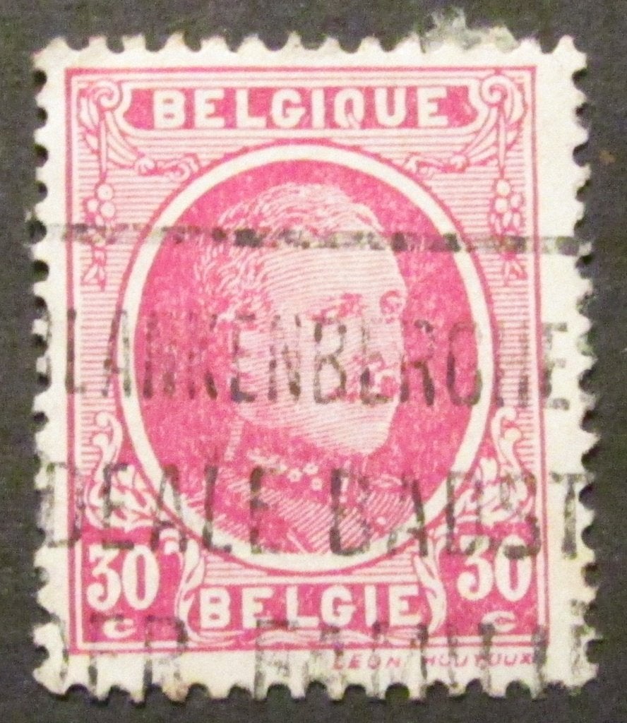30 centiemen OBC 200c afgestempeld, Met stempel, Koninklijk huis, Frankeerzegel, Ophalen of Verzenden