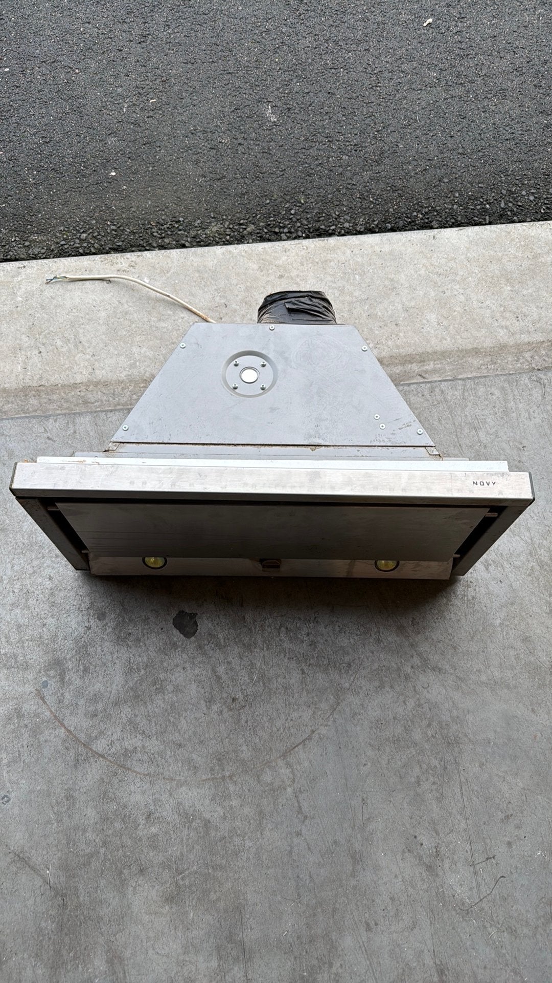 Dampkap novy, Ophalen, Gebruikt, Onderbouw afzuigkap, Inbouw