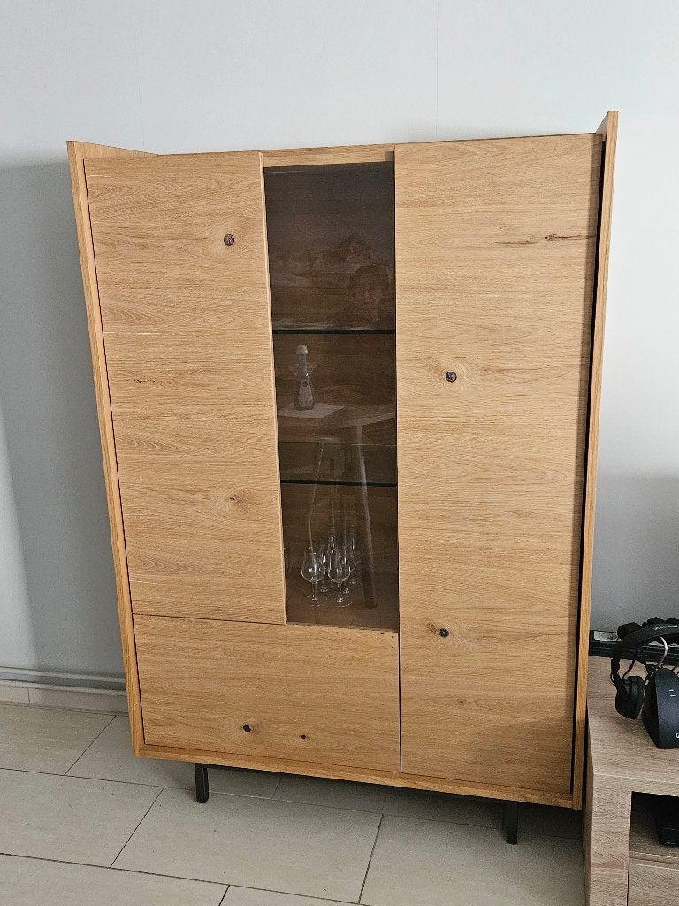 Meuble vitrine, 25 à 50 cm, Avec porte(s), Comme neuf, 100 à 150 cm