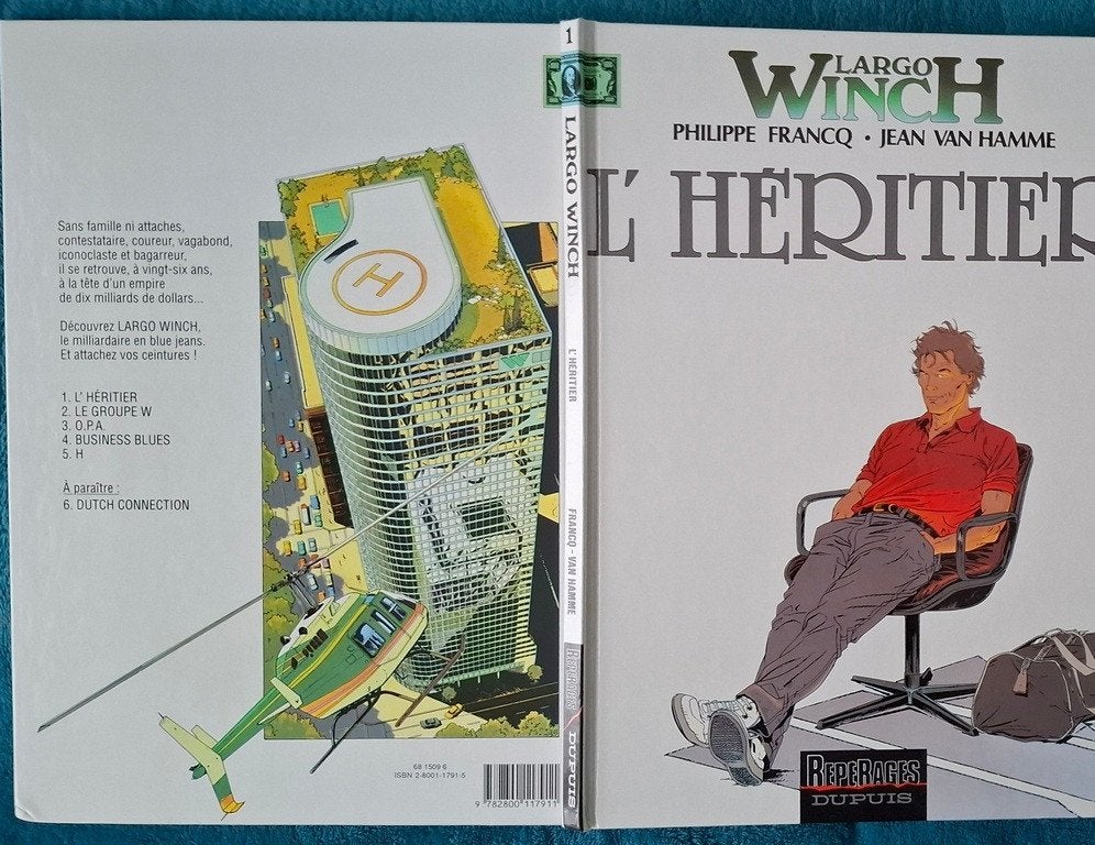 BD LARGO WINCH, Livres, Enlèvement, Comme neuf